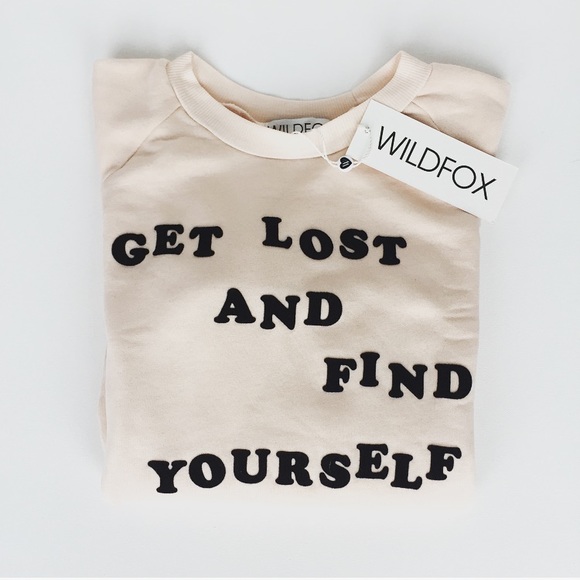 New Wildfox Get Lost Junior Sweater - Picture 4 of 8